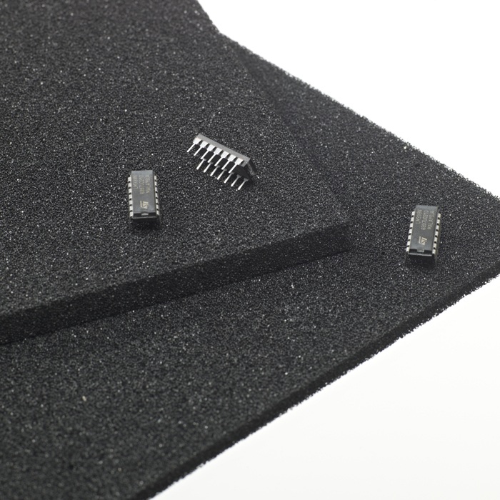Black Pin Insertion Foam | ESD Foam Packaging | Teknis